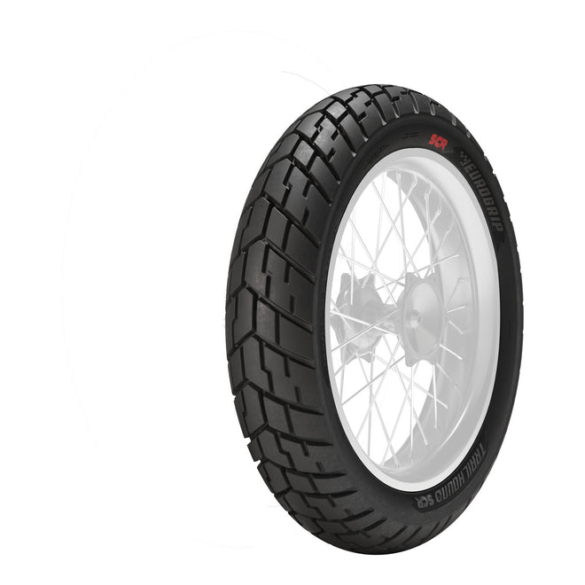 Eurogrip Trailhound SCR 130/70-18 Rear Tubeless Tyre (63H Rating)