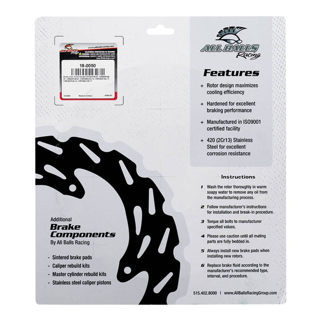 Brake Disc 18-0050