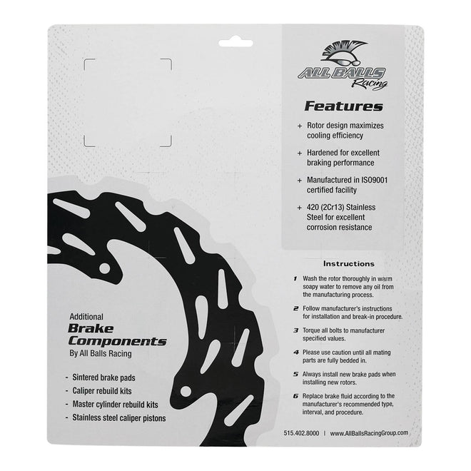 Brake Disc Front / Rear 18-0060