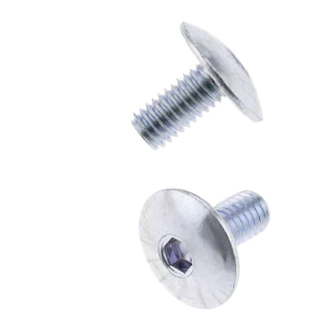 Bolt 6x12mm Fairing Button Allen Bolt (Packet of 10) Refill