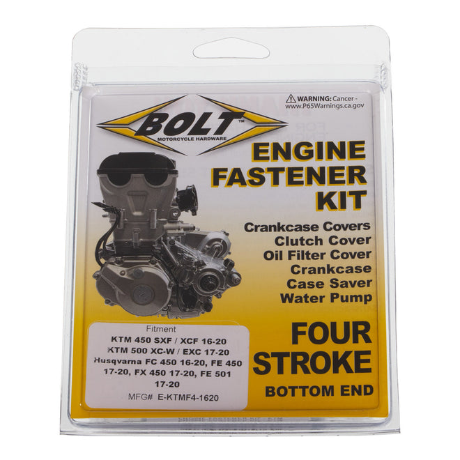 Bolt Engine Fastener Kit KTM 450 EXC '17-'22 (4-Stroke)