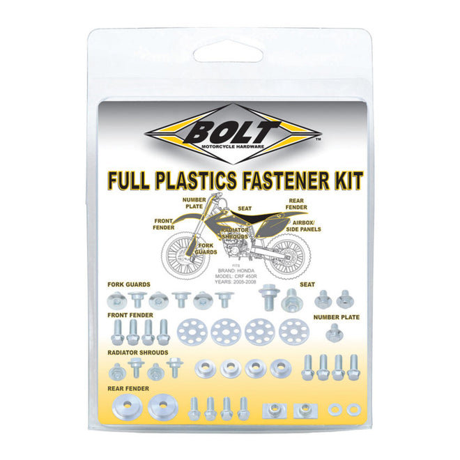 Bolt Plastics Fastener Kit KTM 85SX '03-'12