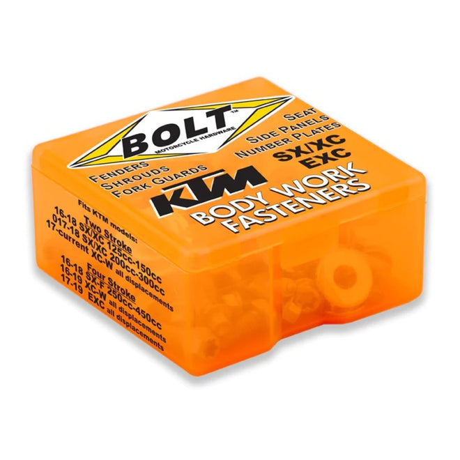 Bolt Plastics Fastener Kit KTM SX/XC '16- / EXC/XC-W '17-