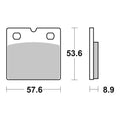 Brembo Prime Sinter Front Brake Pads 07BB21SA