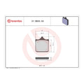 Brembo Prime Sinter Front Brake Pads 07BB33SA
