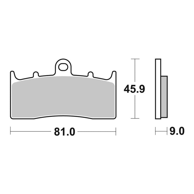 Brembo Prime Sinter Front Brake Pads 07GR62SA
