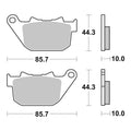 Brembo Prime Sinter Rear Brake Pads 07HD14SP