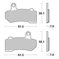 Brembo Prime Sinter Front Brake Pads 07HD17SA
