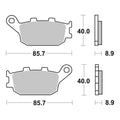 Brembo Prime Sinter Rear Brake Pads 07HO36SP