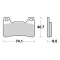Brembo Upgrade Carbon Ceramic Front Brake Pads 07HO50RC