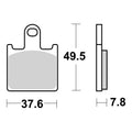 Brembo Prime Sinter Front Brake Pads 07KA28SA