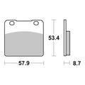 Brembo Prime Sinter Front Brake Pads 07SU06SA