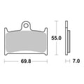 Brembo Prime Sinter Front Brake Pads 07SU22SA