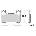 Brembo Prime Sinter Front Brake Pads 07SU27SA