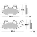 Brembo Prime Sinter Rear Brake Pads 07YA22SP