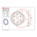 Brembo Prime Serie Oro Rear Brake Disc 68B40790