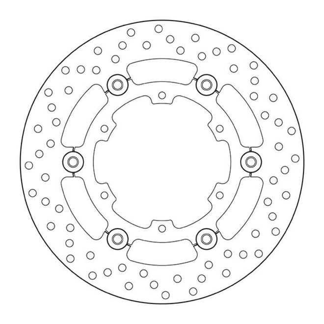 Brembo Prime Serie Oro Rear Brake Disc 78B40833