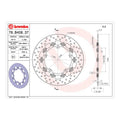 Brembo Prime Serie Oro Front Brake Disc 78B40837