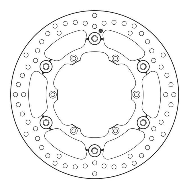 Brembo Prime Serie Oro Front Brake Disc 78B40848