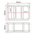 DRC Carrier Box Aluminium 300.200.126