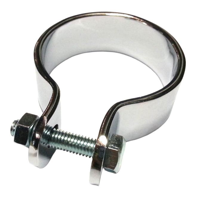 Whites Exhaust Clamp 1 7/8 Chrome 48mm