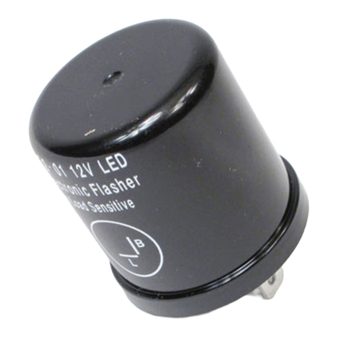 Whites Flasher Relay LED Universal 12V 2 Pin CAN Style