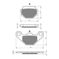 GOLDfren Brake Pads - K5 Off-Road Racing