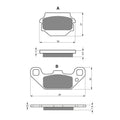 GOLDfren Brake Pads - K5 Off-Road Racing
