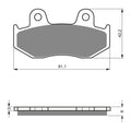 GOLDfren Brake Pads - S3 Sintered Sports