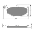 GOLDfren Brake Pads - S3 Sintered Sports