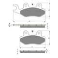 GOLDfren Brake Pads - S3 Sintered Sports