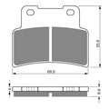 GOLDfren Brake Pads - S3 Sintered Sports