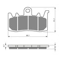 GOLDfren Brake Pads - S3 Sintered Sports