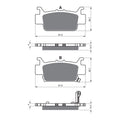 GOLDfren Brake Pads - K5 Off-Road Racing