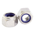 Whites Nut Nyloc Low Profile - 8 x 1.25mm (50 Pack)