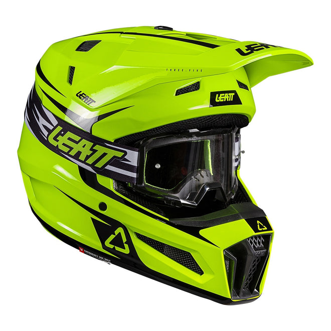 Leatt 2026 3.5 Helmet Kit - Neon Yellow
