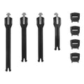 Leatt Strap Kit 6.5 - Black 4-Pcs