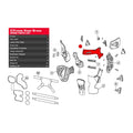 Leatt C-Frame C-Arm Aluminium - Forged Left (2XL)