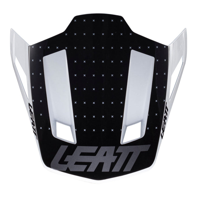 Leatt 8.5 Helmet Peak - Black / White