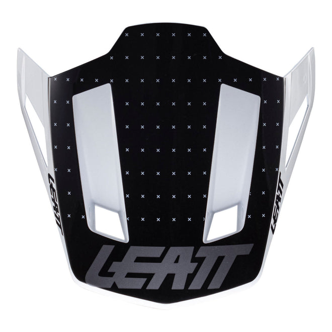 Leatt 8.5 Helmet Peak - Black / White