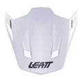 Leatt 9.5 V26 Helmet Peak - Carbon / White