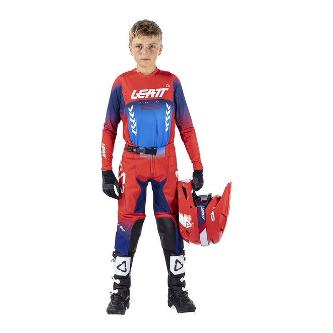 Leatt 2026  4.5 Pant - Royal Blue / Red