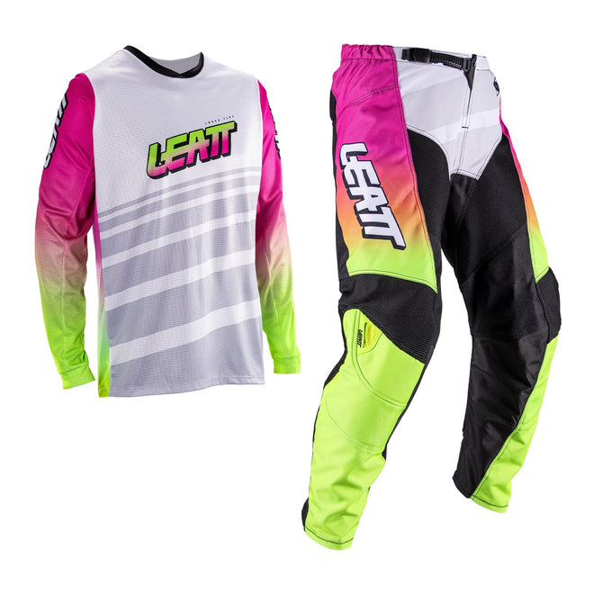 Leatt 2026 3.5 Junior Ride Kit - Retro Pink