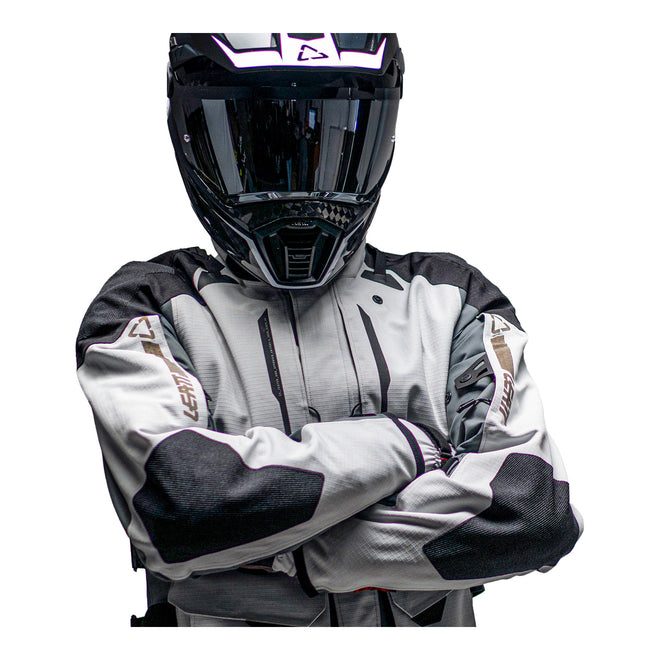 Leatt 5.5 ADV DriTour Jacket - Steel Grey