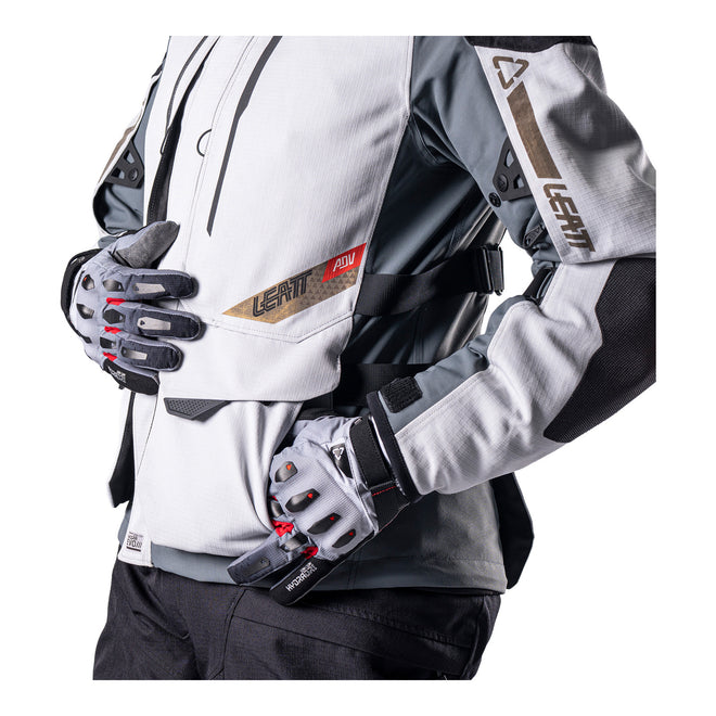 Leatt 5.5 ADV DriTour Jacket - Steel Grey