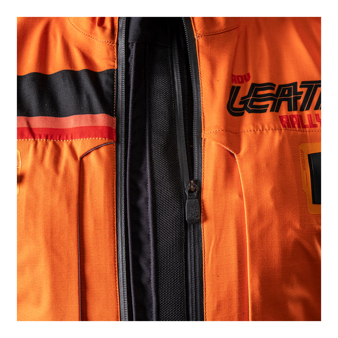 Leatt 7.5 ADV Rally HydraDri Jacket - Orange / Grey