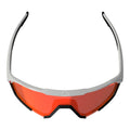 Leatt SpeedViz Pro Sunglasses - Black / White Iriz Cryztal Red 13 VLT
