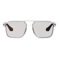 Leatt TheViz Sunglasses Pyrenees - Clear/Silver Polarized Silver 20 VLT