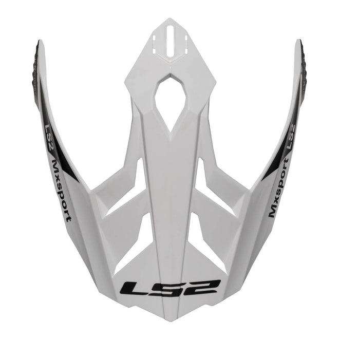 LS2 MX701 Frontier Helmet Peak - Gloss Black / Blue