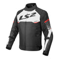 LS2 Apex Evo Kids Jacket - Black/White/Red (L)
